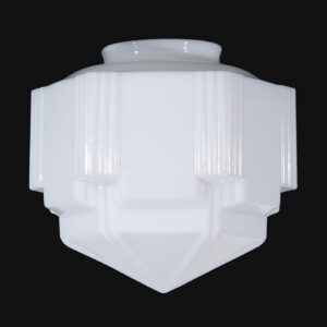 B&P Lamp® 4″ Fit Opal Art Deco Pendant Shade, 8″ Tall B&P Lamp® 4″ Fit Opal Art Deco Pendant Shade, 8″ Tall